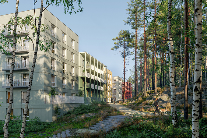 Hi friends!
We want to share an images of Rogaland Husby Development, architecture by Studio Rå
The project completed together with our friends from ZNAK

Kista, Stockholm, Sweden/ Architecture by Studio Rå