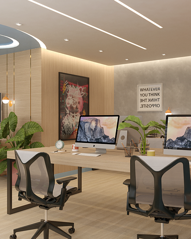 Creative Office | Interior Design and 3D Visualization