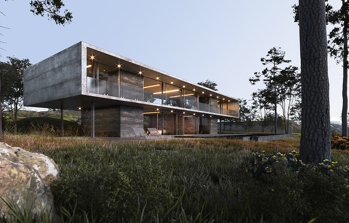 Renderign based on Panorama House Designed by Ajay Sonar
3ds max + Vray + Photoshop