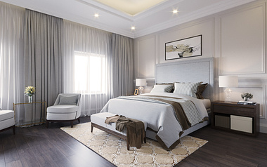 Luxury Traditional Bedroom - DEER Design