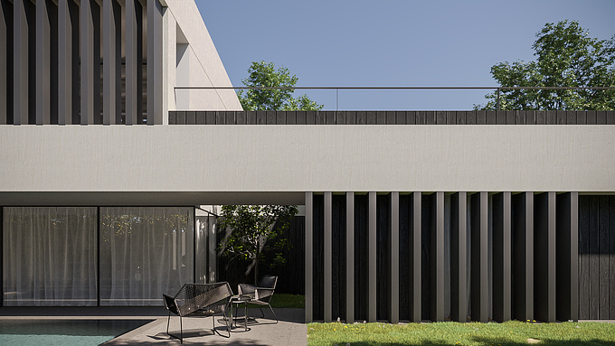 House SV with a magnificent facade.
Project by Nutt Project, Matosinhos - Portugal