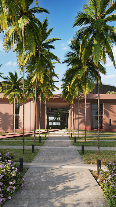AFRICAN SUMMER | Architectural 3D visualization