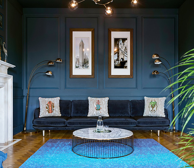 The Blue Room - Sofa