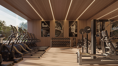 CGI - Wood Gym