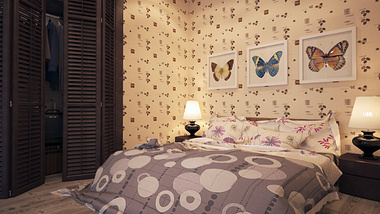 Bedroom render/
