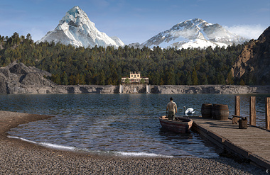 Luxury Spa Hotel on the lake shore