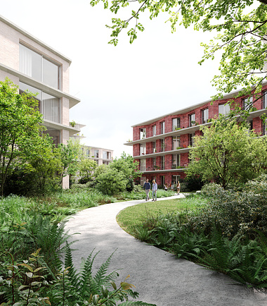 Residential development in Belgium