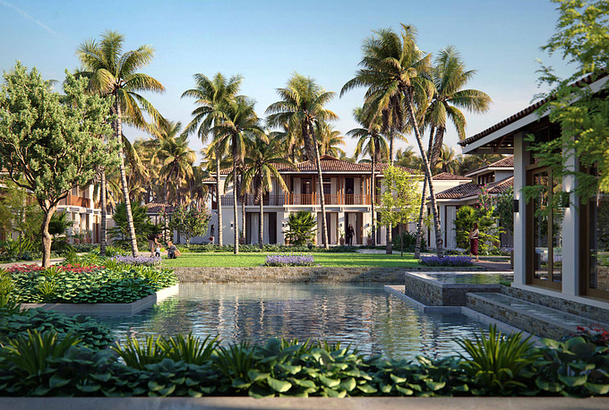 Tamba Villas is a delightful private coconut estate which is set back 300 metres from Thalpe beach (on the land side) surrounded by lush tropical gardens and swaying palm trees.There is only a collection of 37 homes, which have been designed by an award-winning Singaporean Architectural team, to create a coastal lifestyle design with high-end amenities for living, working or early retiring in a much sought-after area in the south of Sri Lanka.