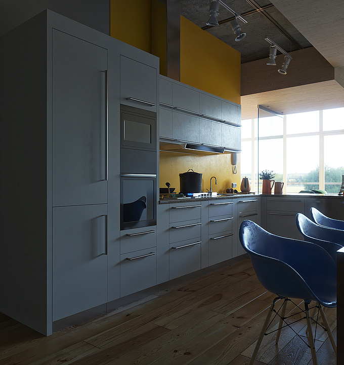 Project in 3ds Max and Vray. 