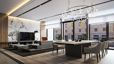 Lux Apartment Living Room