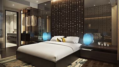 CGI: Bedroom Interior Design