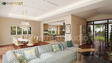 Sparkling luxurious House by Yantram architectural 3d walkthrough | 3d walkthrough design company | 