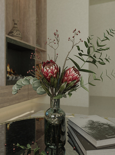 Detail - Protea