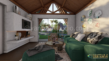 3D interior design studio: residential, design, services, company, resort, villa, Luxury, Living, , modern, fancy, dark