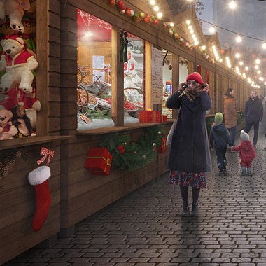 Christmas Market - Season's greetings