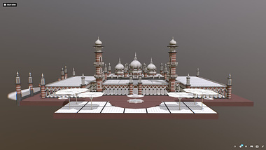 Low Poly Malaysian Emblematic Buildings 