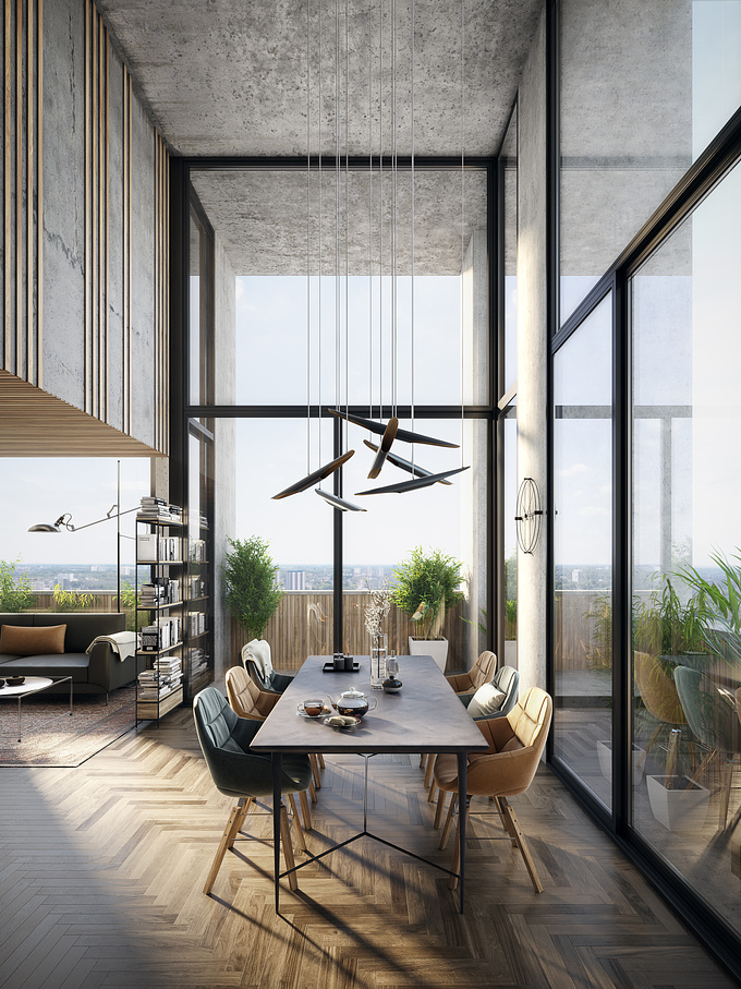 ZOA3D - https://zoa3d.com
Looking at the City from high above in Anwerpen is the thing right now, when you are looking for a new apartment around Nieuw Zuid. A fine Interior Rendering created by Botond SASS, CG Artist @ ZOA - we did of the Zicht Tower for Tripleliving. Architects: DRDH Architects