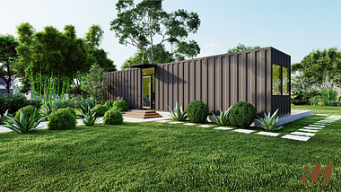 Container House Rendering