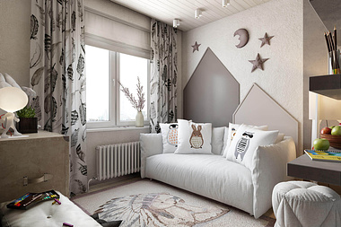 Photorealistic Visualization Services: Child Room