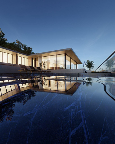 Villa in Australia for Paul Scott Architect