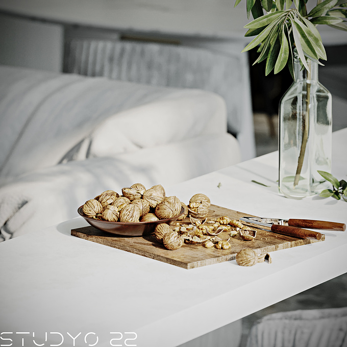 White... It is among my favorite colors... It represents freshness and simplicity...
The white living room design is preferable even though it is not seen much nowadays.

What do you think?

Living Room Design...

- Type: Living Room Design
- Software Used: 3dsmax 2019 / Corona Render
- Role: Interior Design, Modeling and Visualization
- Year: 2022
