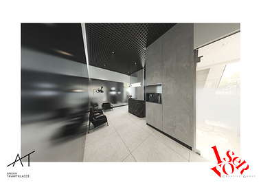 Sales office Interior 3d Visualization