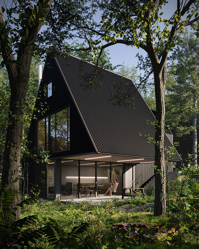 Residence located in Quebec, Canada, designed by Jean Verville.

3ds Max, Corona Renderer 6, Itoo Forest Pack, Quixel Megascans
