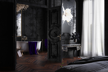 gothic bedroom