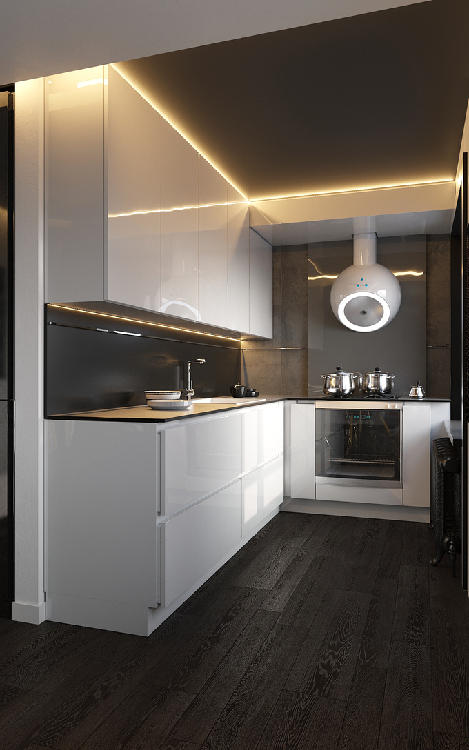  - http://
Kitchen in a little studio-apartment
Design+visualization
3Ds Max + Corona Renderer + PShop
The work on Behance https://www.behance.net/gallery/27717597/kitchen-apples-2015