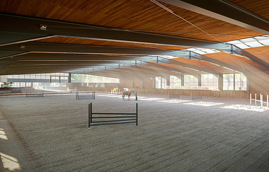Equestrian Centre - Menage Interior