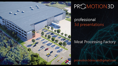 Promotional 3D Animation & Visualization | Meat Processing Facility Flythrough