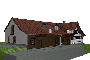  Converting a Swiss farmhouse into a BIM model with Scan-to-BIM technology