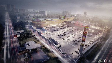 Shopping and entertainment mall "RIO" in Moscow