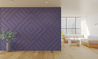 3D Product Rendering For Interior Featured Wall Company