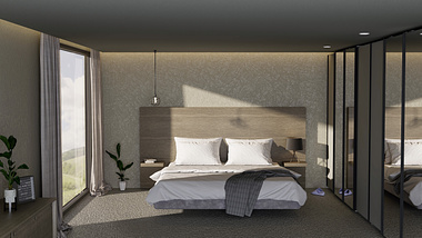 Interior Bedroom Visualization