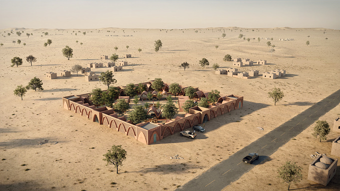 TYPOLOGY: Exterior
STATUS: Completed
LOCATION: Niger, West Africa
CUSTOMER: Bonaventura Visconti di Modrone, ABVM studio & CISP ngo. 
VISUALIZATION: Omega Render
COMPLETION TIME: 3 weeks