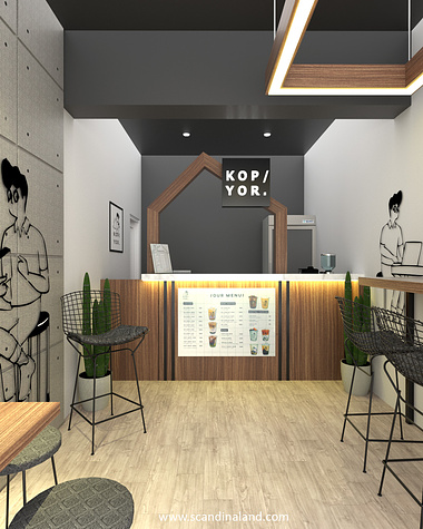 Minimalis Coffee Shop - Keday Kopiyor Jogja