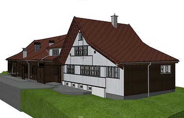  Converting a Swiss farmhouse into a BIM model with Scan-to-BIM technology