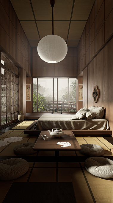 Samurai Room Unreal Engine