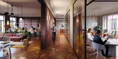 Renovation Of A Haussmannian Building Into Offices