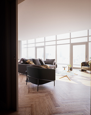 Chicago penthouse| Unreal Engine 4.26 | RTX reflections and AO