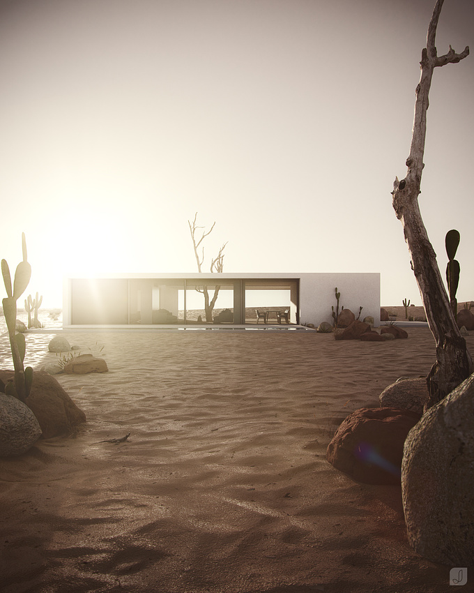 CGI - NIU HOUSE - DESERT

Softwares: 3ds Max | CORONA | Photoshop

Assets: Quixel - Bridge - Forest
