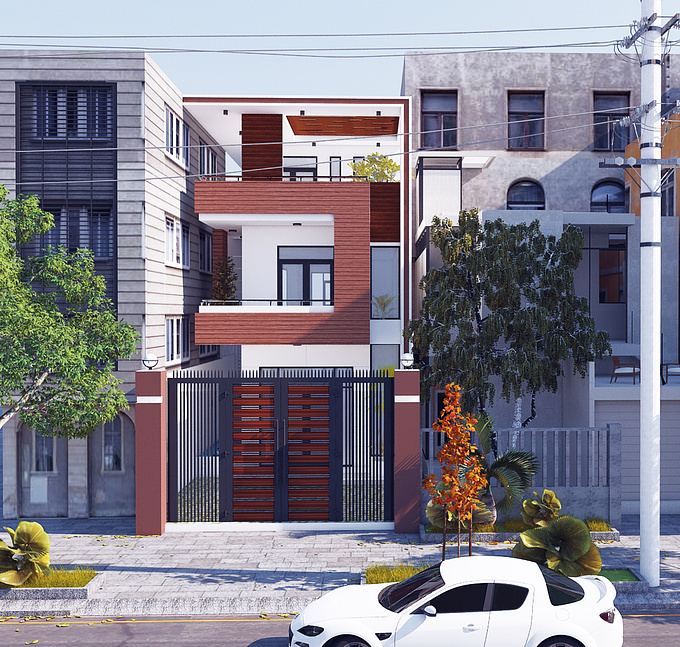 My work! TOWNHOUSE in VietNam!
S/w: 3ds max 2014, Vray 3.0 and Cs5.
Thank for watching and thank for cmt! Thank!﻿