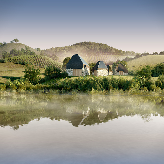 ZOA Studio - https://zoa3d.com
A hazy Summer Morning in the valley of the vineyards. An in-house rendering created by Dmitry Zhamojda | CG Arist @ZOA to call up the Summer memories on a chilly autumn day.
