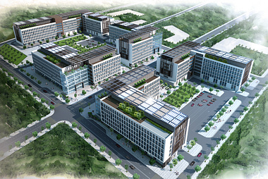 Dalian Software Park SO-Office Commercial Development