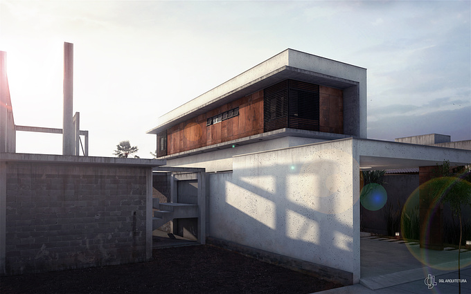 We at studio ap23 was hired to do a set of images for this cousi hounse in Brazil!  Really nice contemporary house with corten steel and concrete facede