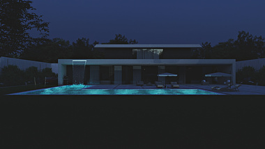 Modern Villa Animation