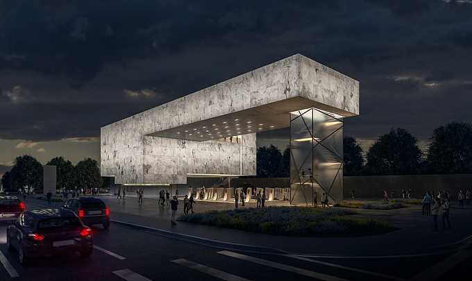 Rendering was created for HKS for their memorial design.

Congratulations on the recent awards in the AIA Orlando Design and Honor Awards!

Read more about the memorial here:
https://www.hksinc.com/our-news/articles/southeast-design-fellowship-an-opportunity-for-healing/