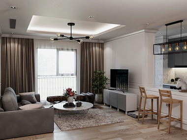 Interior Design of Livingroom